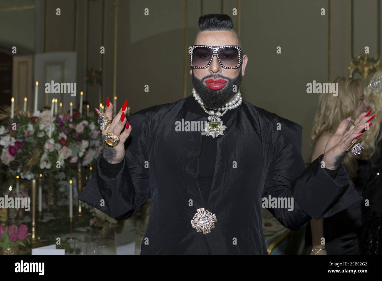 Harald Gloeoeckler alla cena Harald Gloeoeckler My Style Rocks all'Ermelerhaus di Berlino il 29 gennaio 2025 Foto Stock