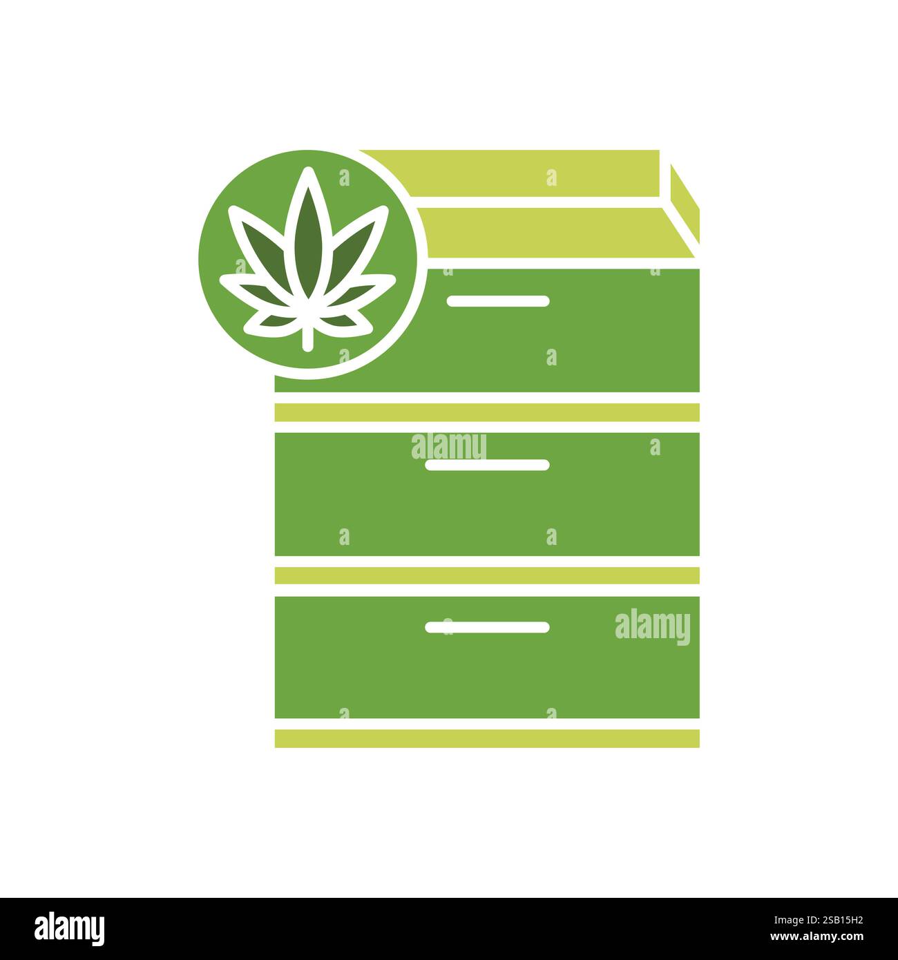 Mobili in canapa icona piatta. Elemento isolato vettoriale. Traccia modificabile. Illustrazione Vettoriale