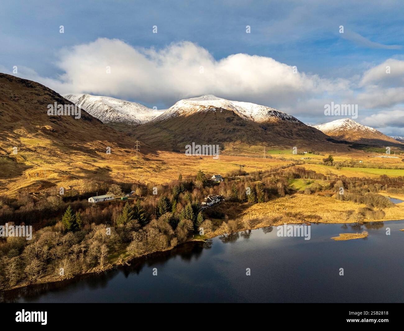 Il Munro Ben Cruachan di Loch Awe ad Argyll, Scozia, Regno Unito. Foto Stock