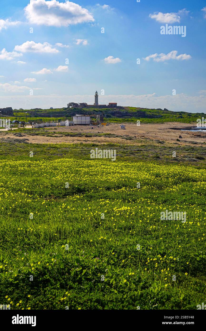 Paphos, Cipro, UE, bel tempo invernale in questa popolare destinazione turistica Foto Stock