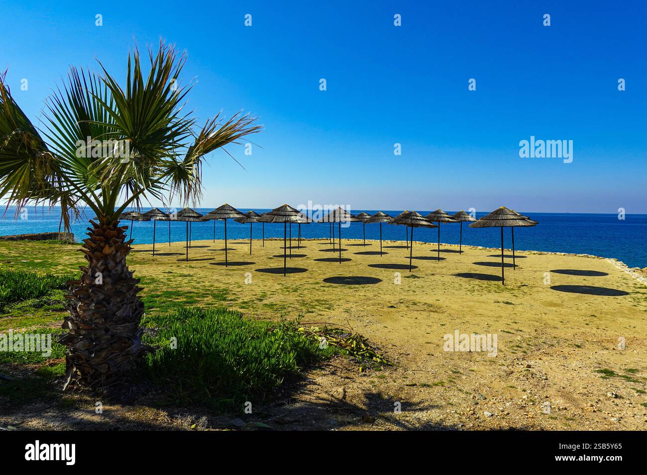 Paphos, Cipro, UE, bel tempo invernale in questa popolare destinazione turistica Foto Stock