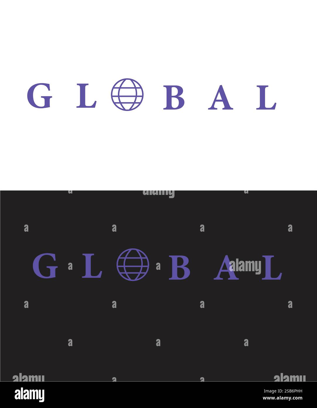 Logo Global tech, logo Technology design illustrazione vettoriale Illustrazione Vettoriale