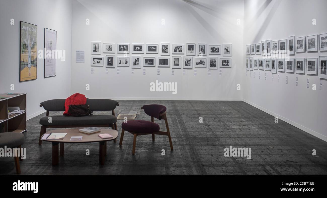 Ginevra, Ginevra, Svizzera. 1 febbraio 2025. Ginevra Svizzera, 02/01/2025: Il Geneva Contemporary Art Center presenta le sue creazioni durante Art Geneva, Art Fair 2025. Art Geneva, Art Fair 2025, una fiera d'arte di fama internazionale che comprende artisti internazionali, si è svolta presso il Geneva International Exhibition and Convention Center di Ginevra. (Immagine di credito: © Eric Dubost/ZUMA Press Wire) SOLO PER USO EDITORIALE! Non per USO commerciale! Crediti: ZUMA Press, Inc./Alamy Live News crediti: ZUMA Press, Inc./Alamy Live News Foto Stock