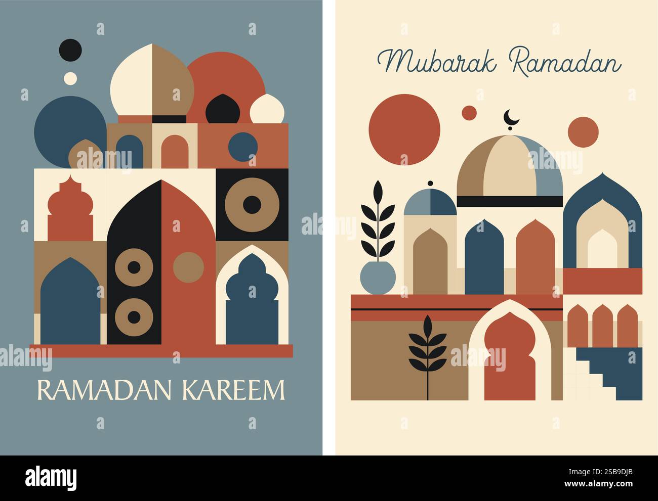 Elegante vettore di illustrazione a tema Ramadan Illustrazione Vettoriale