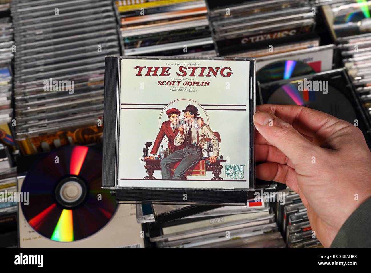 CD album: The Sting Foto Stock