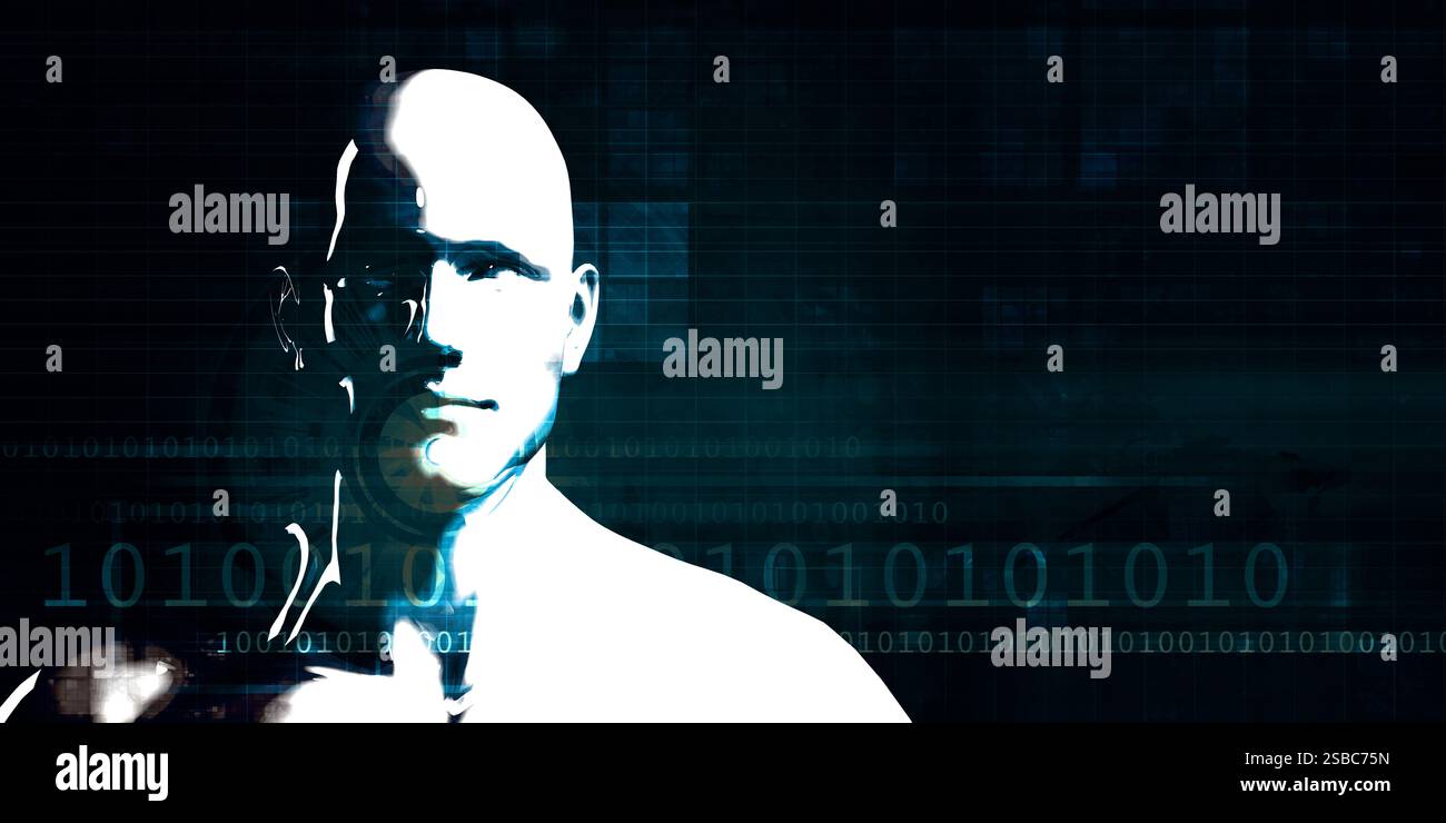 Il futuristico Healthcare in futuro con il Medico Foto Stock