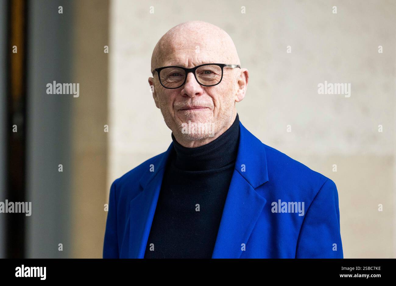 Londra, Regno Unito. 2 febbraio 2025. Imprenditore, John Caudwell, alla BBC per domenica con Laura Kuenssberg. Ha creato Phones 4 U. Credit: Karl Black/Alamy Live News Foto Stock