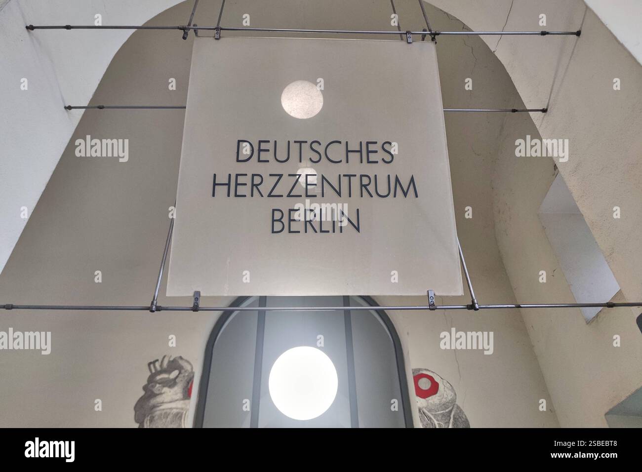 Berlin, Deutschland, 28.01.2025: Deutsches Herzzentrum an der Charité *** Berlino, Germania, 28 01 2025 German Heart Center at the Charité Copyright: XdtsxNachrichtenagenturx dts 56879 Foto Stock