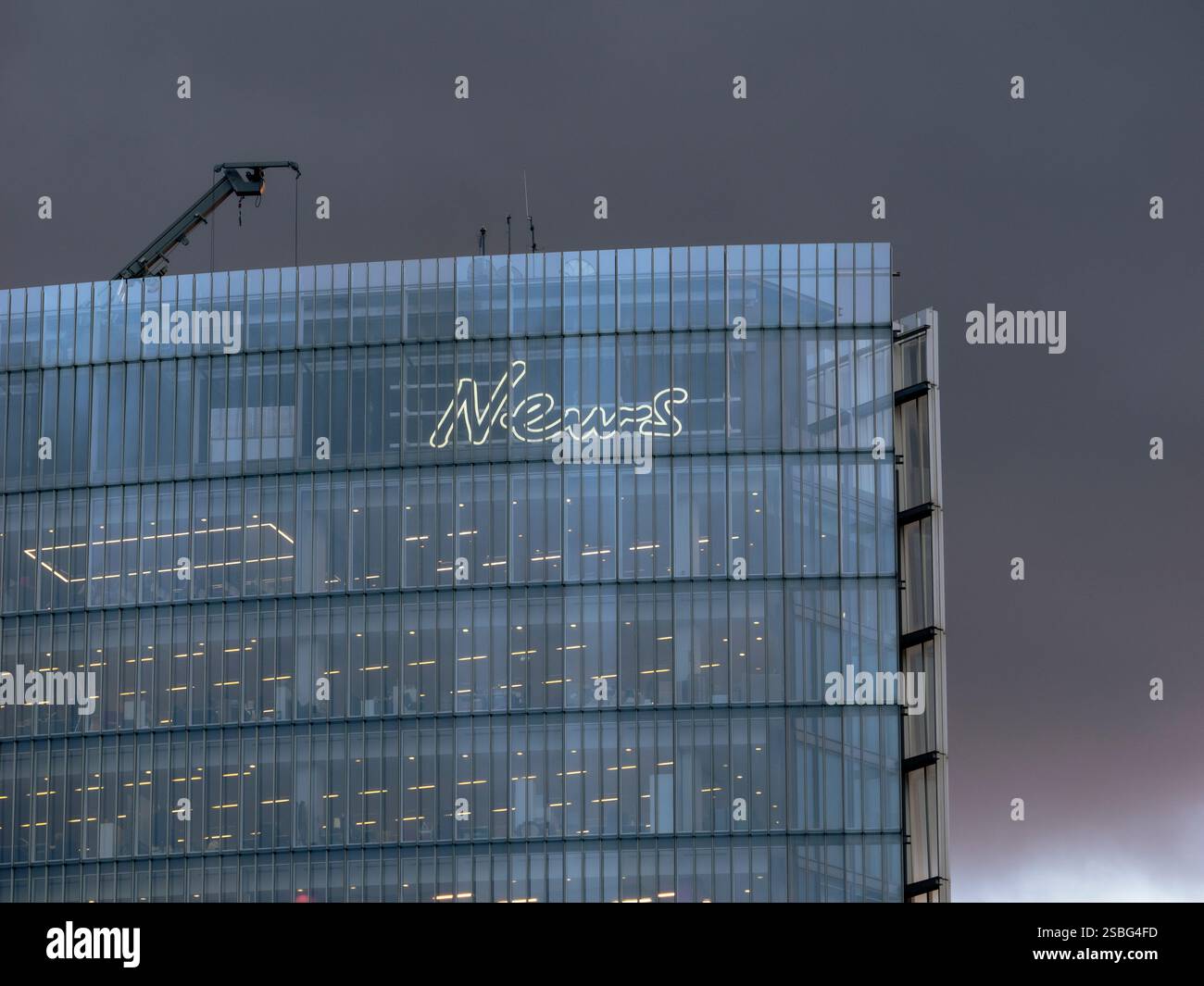 The News Building, The Shard Development, South London, Londra, Inghilterra, REGNO UNITO, REGNO UNITO. Foto Stock