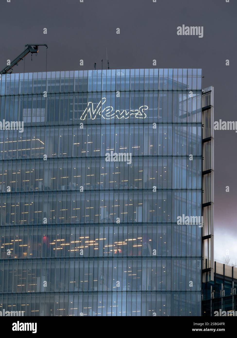 The News Building, The Shard Development, South London, Londra, Inghilterra, REGNO UNITO, REGNO UNITO. Foto Stock