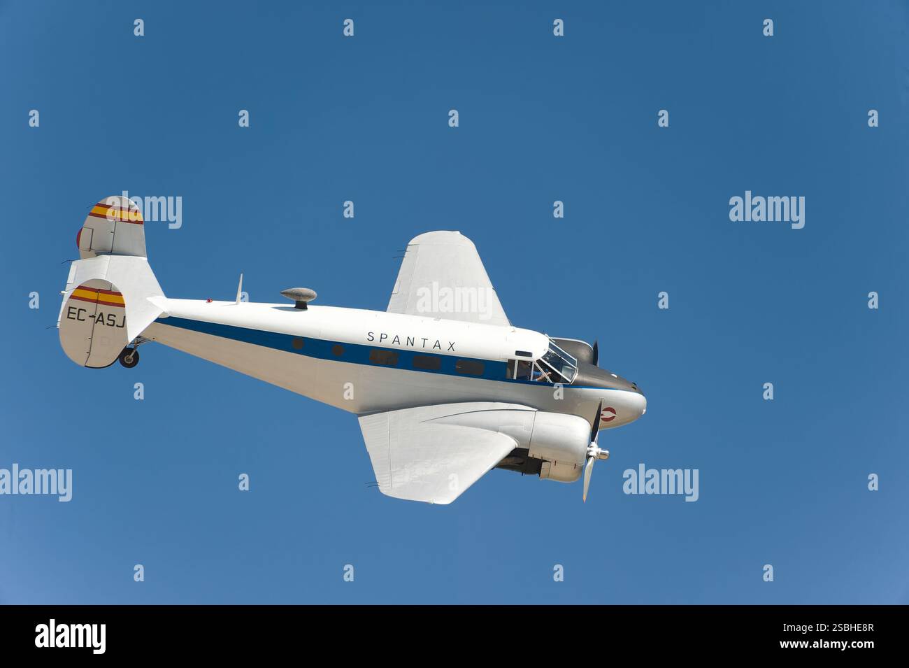 Beechcraft C-45 Twin Beech, Fundación Infante de Orleans Foto Stock