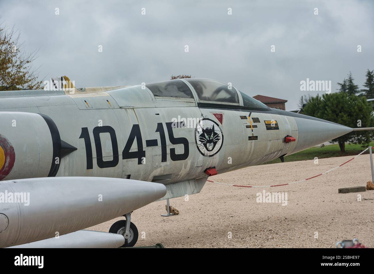 Lockheed F-104 Starfighter, Museo del Aire Madrid Foto Stock