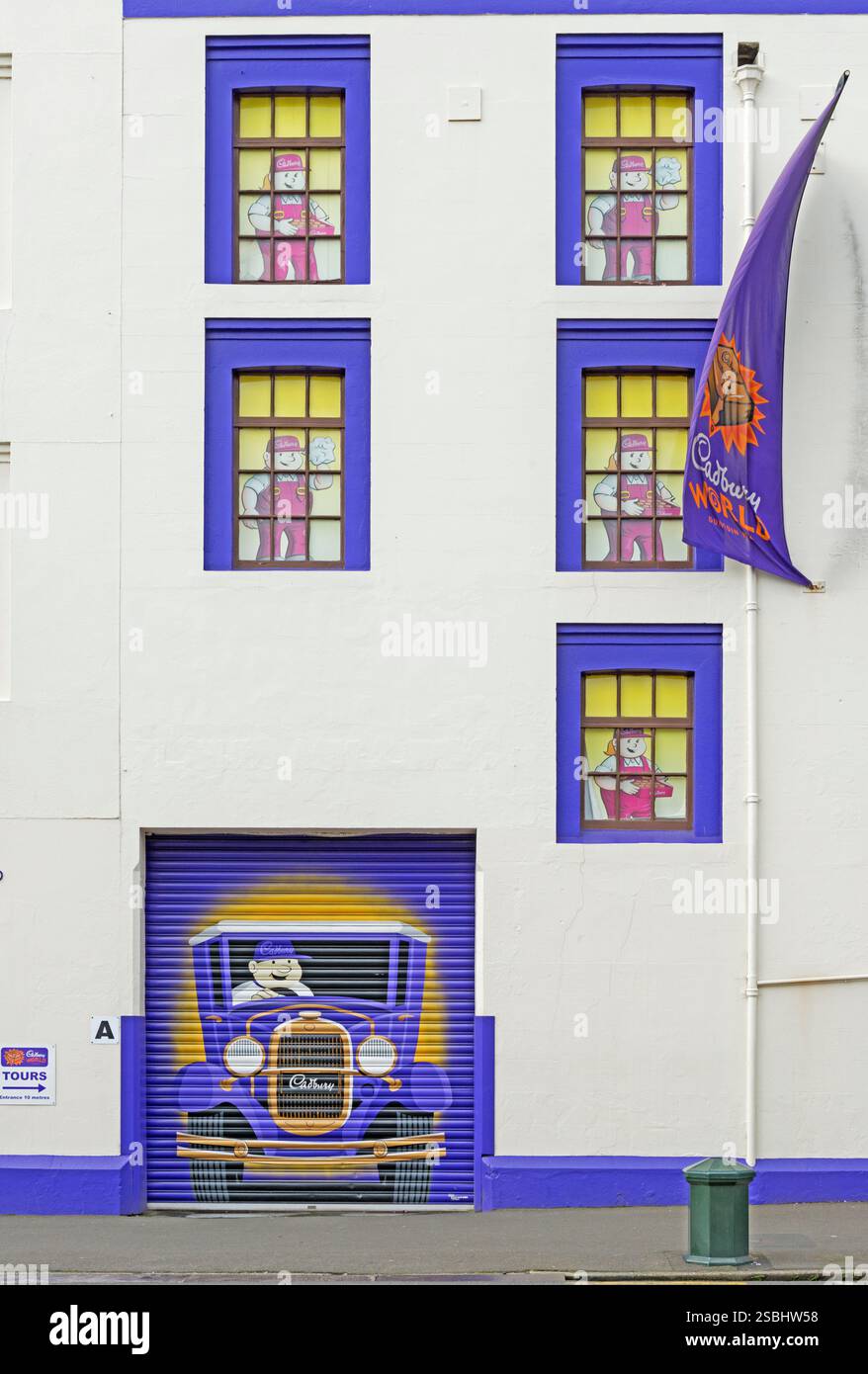 Cadbury World, Otago, South Island, in Nuova Zelanda, Foto Stock