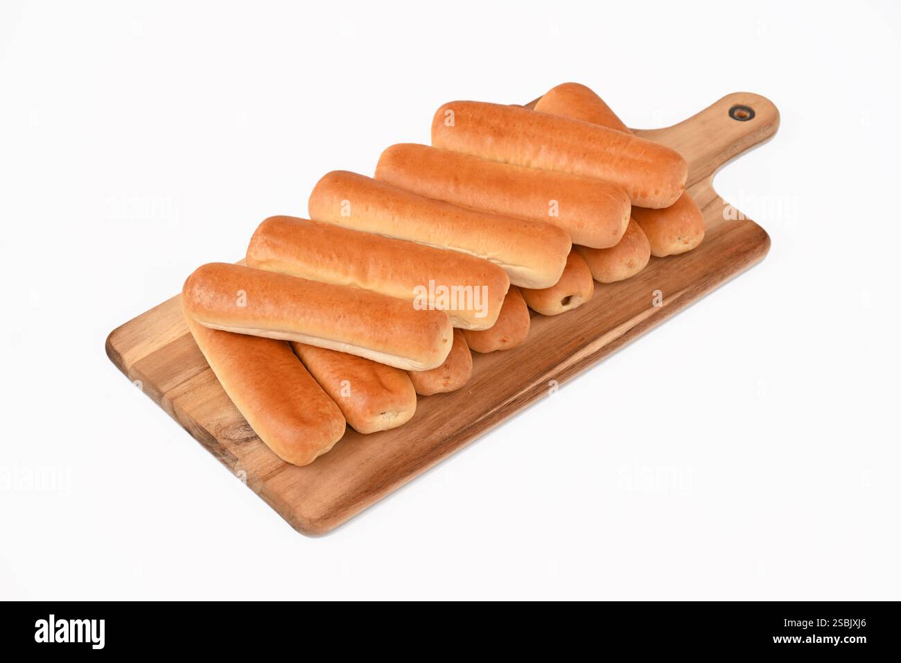 Involtini di salsiccia brabantini Foto Stock