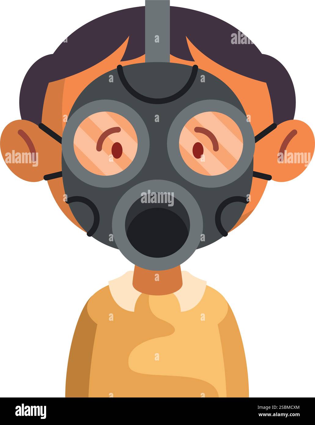 Icona del cappuccio di sicurezza Illustrazione Vettoriale