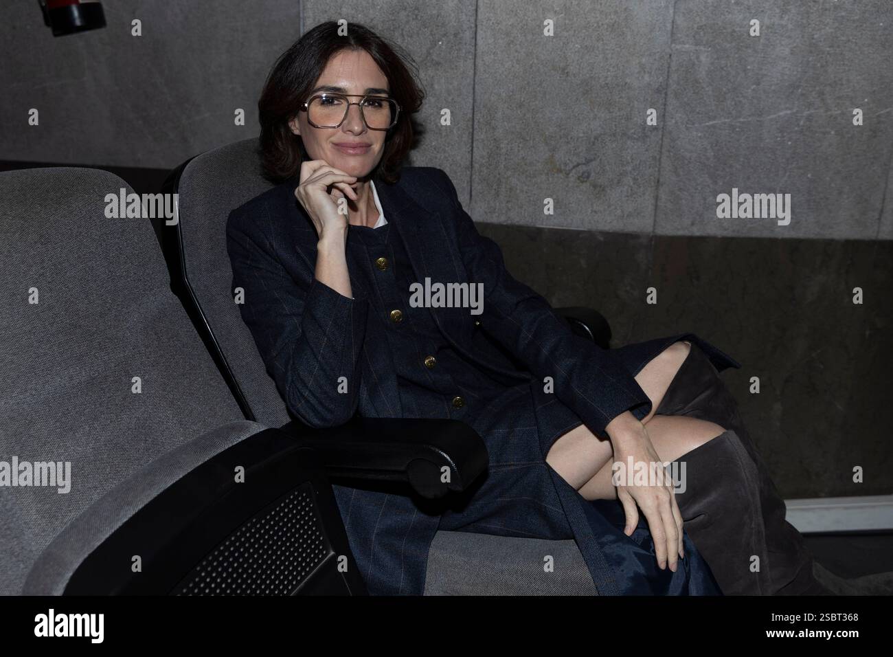 Paz Vega ha partecipato alla Photocall "The CEC 80 Awards" al Palacio de la Prensa Cinema il 3 febbraio 2025 a Madrid, Spagna. Foto Stock