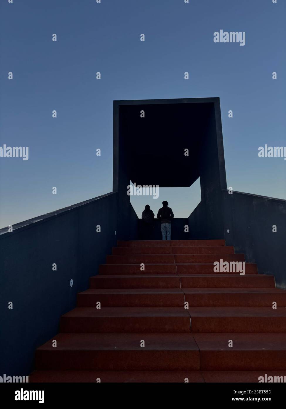 punto di vista di cifães - Immagine stock catturata con smartphone