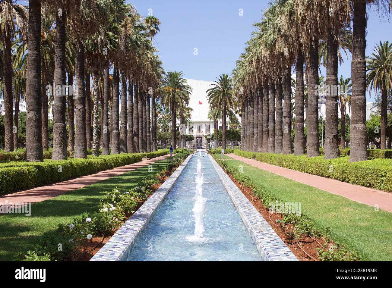 Arab League Park, Casablanca, Marocco Foto Stock