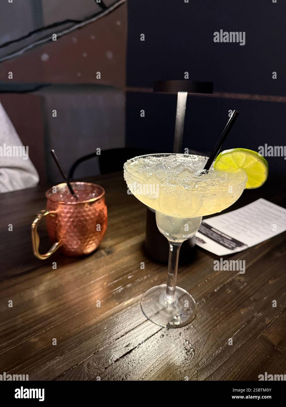 Margarita e Moscow Mule Foto Stock