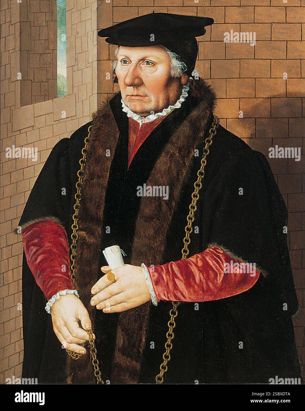 Anthonis Mor Sir William Hewett. Foto Stock