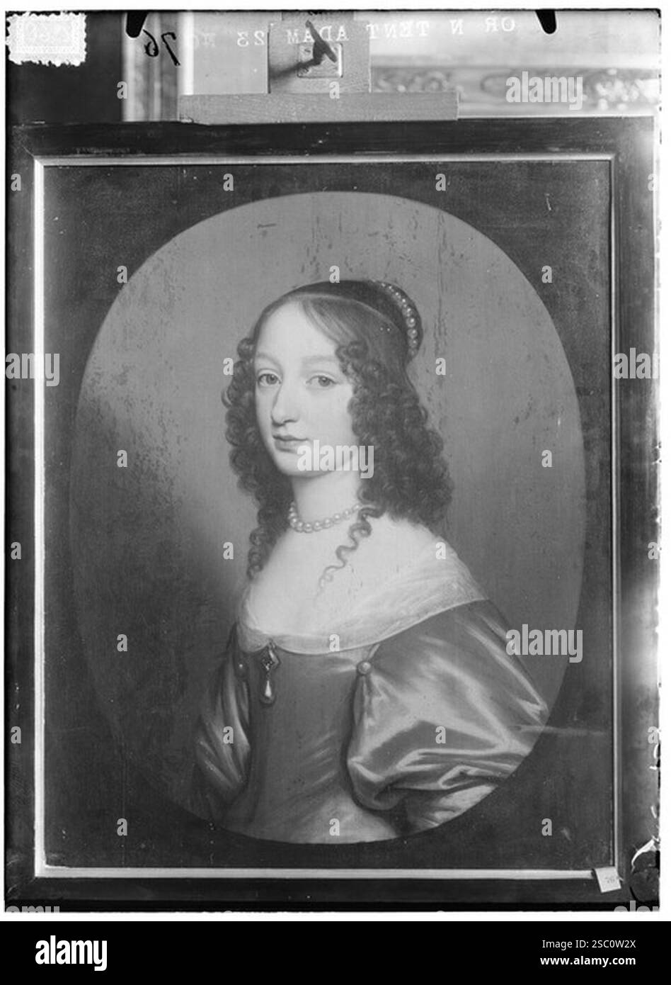 Honthorst - Ritratto di Wilhelmina Christina van Nassau-Siegen (1629 -1707), ca. 1640, 148342. Foto Stock