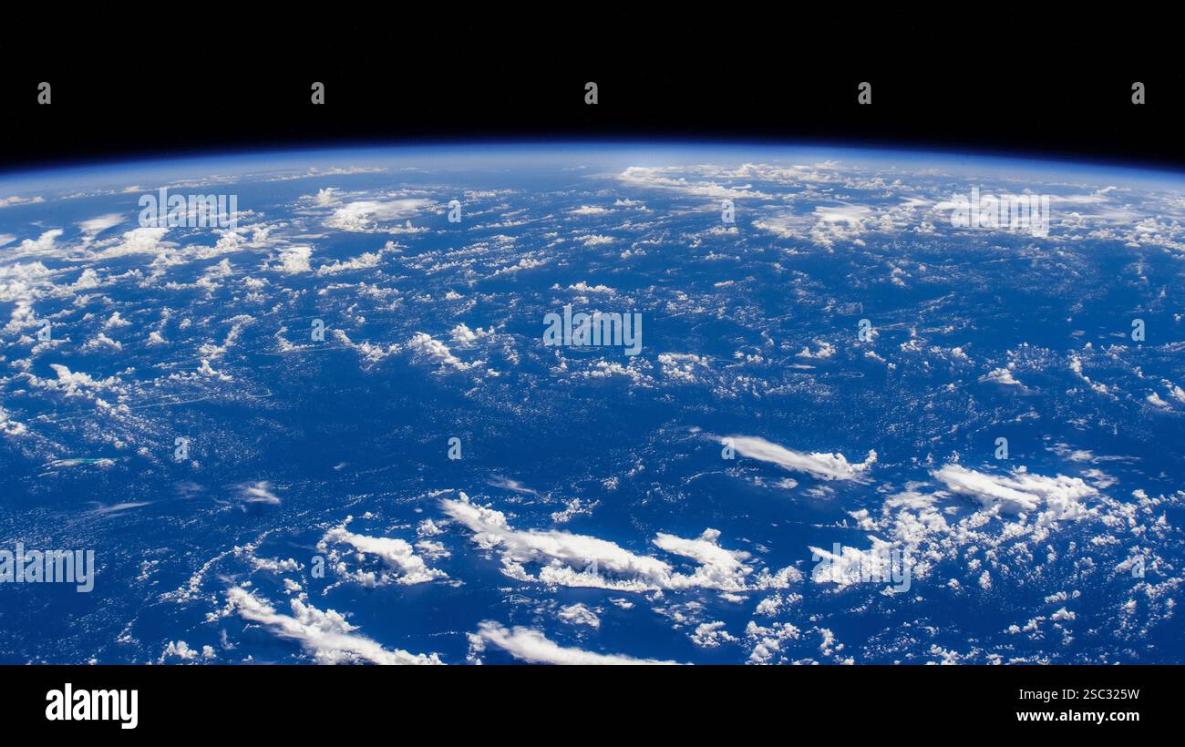 Fantastico blu sul pianeta Terra Foto Stock