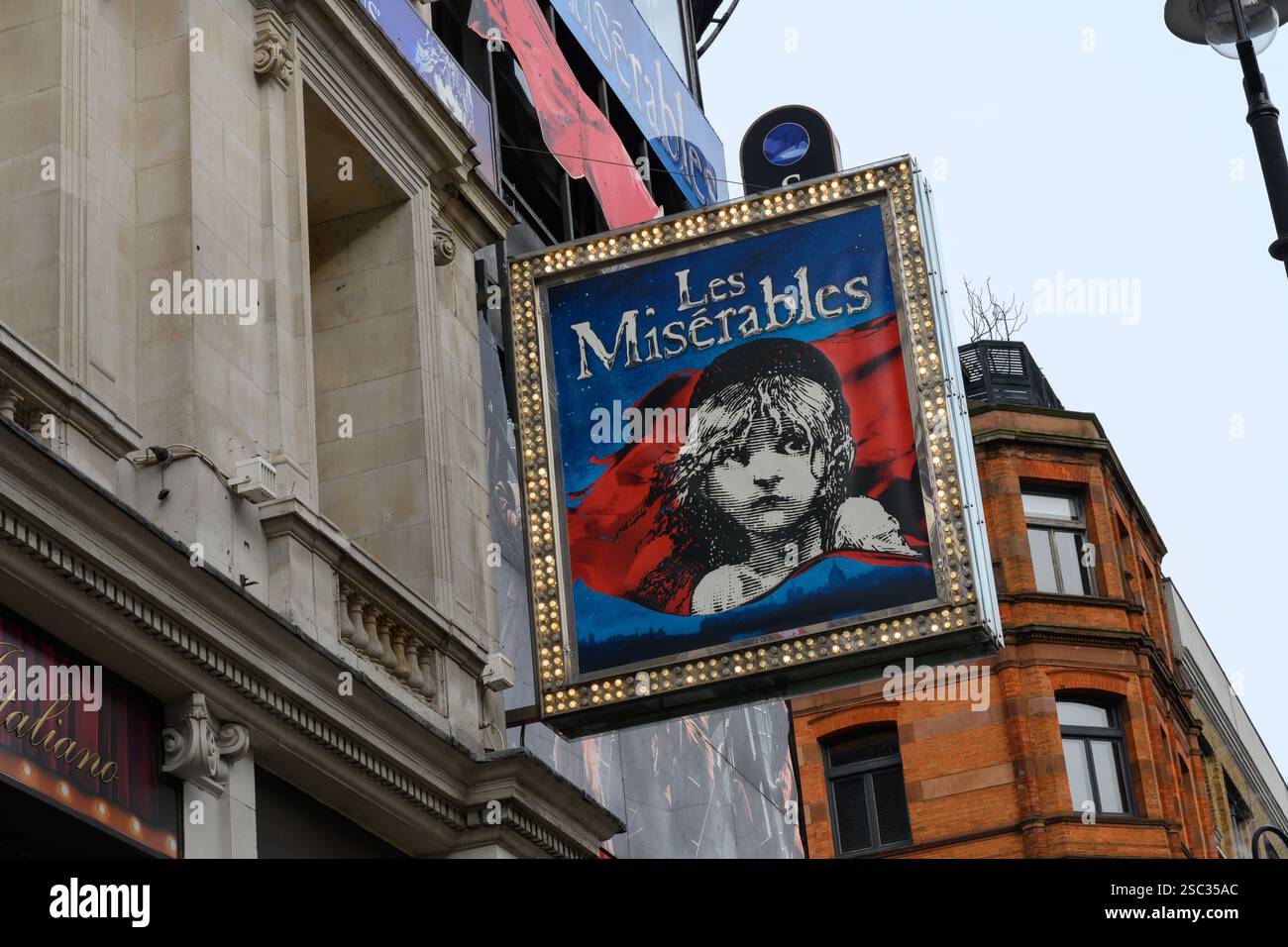 Londra, Regno Unito. 29 gennaio 2025. Les Misérables West End Musical Production al Sondheim Theatre, Londra, Regno Unito. Foto Stock