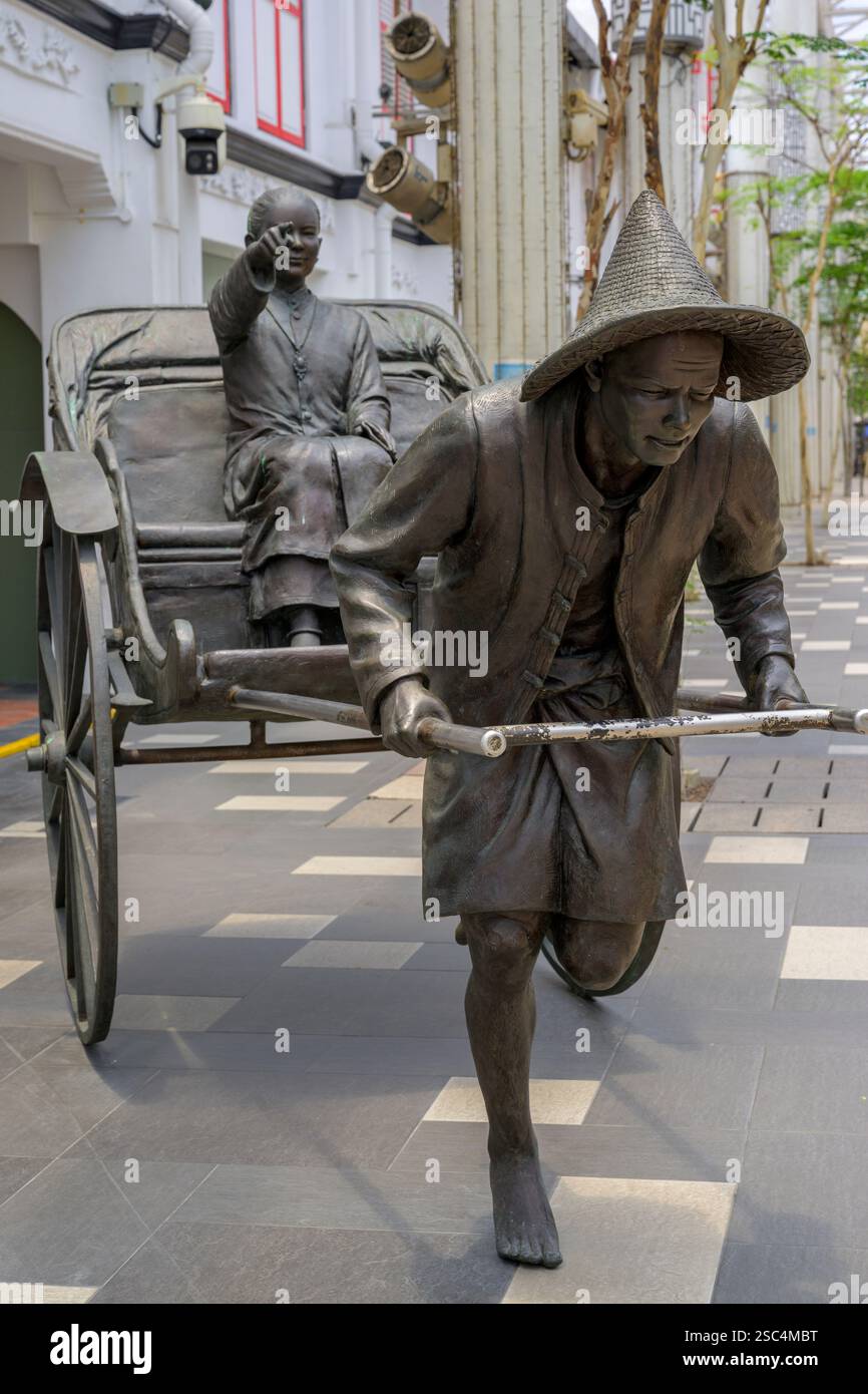Verso casa, Lim Leong Seng Foto Stock