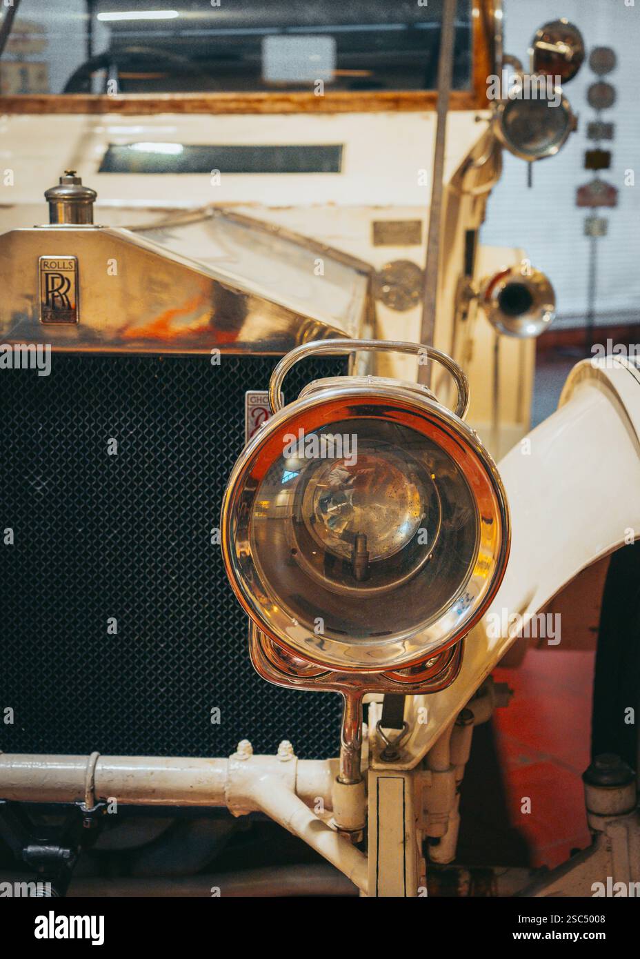 Auto d'epoca, Museu do Caramulo, Portogallo Foto Stock