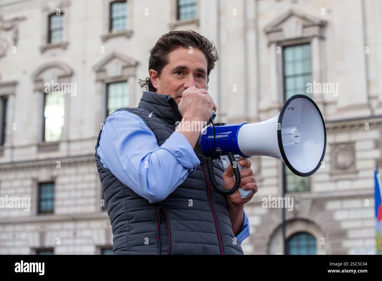 Londra, Regno Unito. 5 febbraio 2025. I veterani dell'Irlanda del Nord hanno organizzato una protesta nel centro di Londra contro i piani del governo di abrogare il Legacy Act Credit: Richard Lincoln/Alamy Live News Foto Stock