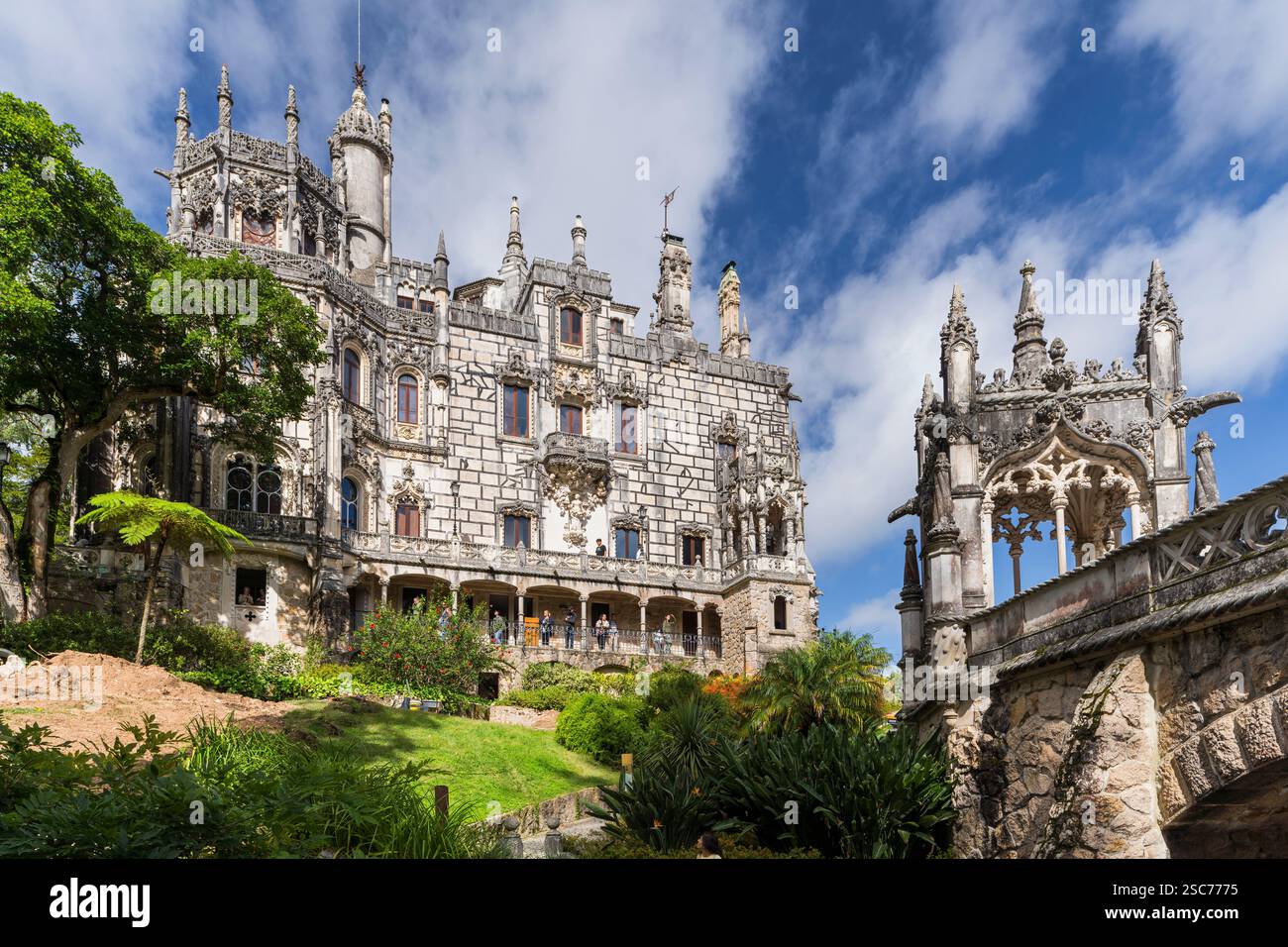 Quinta da Regaleira, Parco naturale Sintra-Cascais, Lisbona, Portogallo Foto Stock