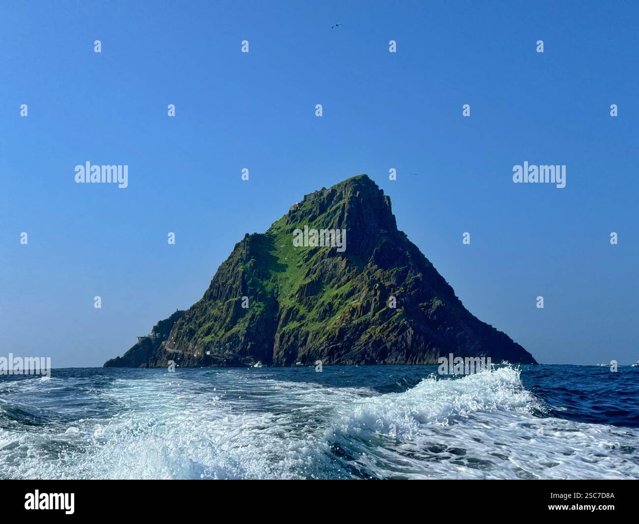 Great Skellig o Michael Skellig Island, Contea di Kerry, Irlanda Foto Stock