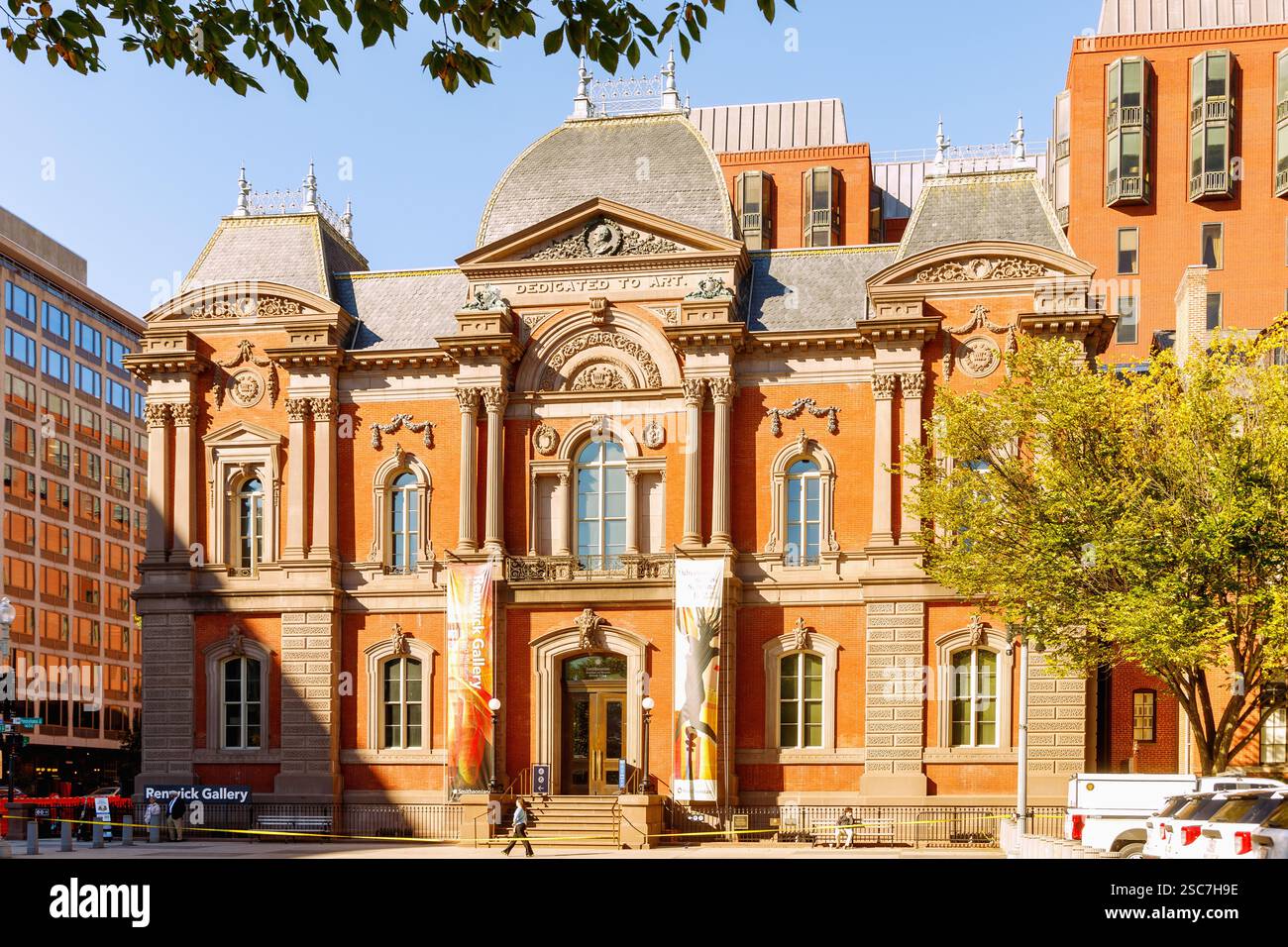 Renwick Gallery a Washington DC, District of Columbia, USA Foto Stock
