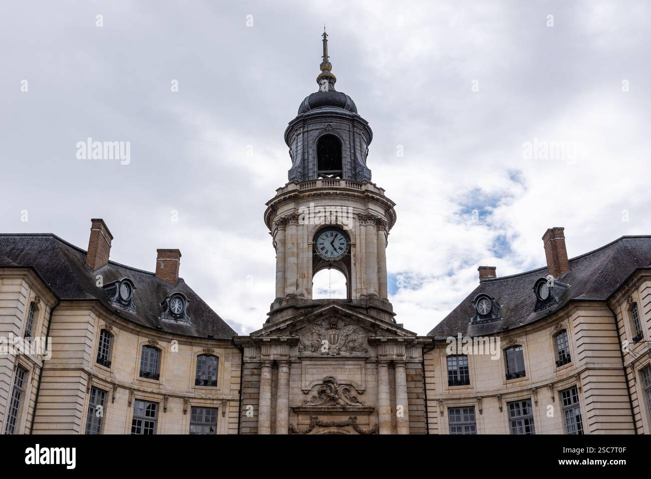 Il campanile del municipio di Rennes (Rennes, Ille-et-Vilaine, Bretagne, Francia) Foto Stock