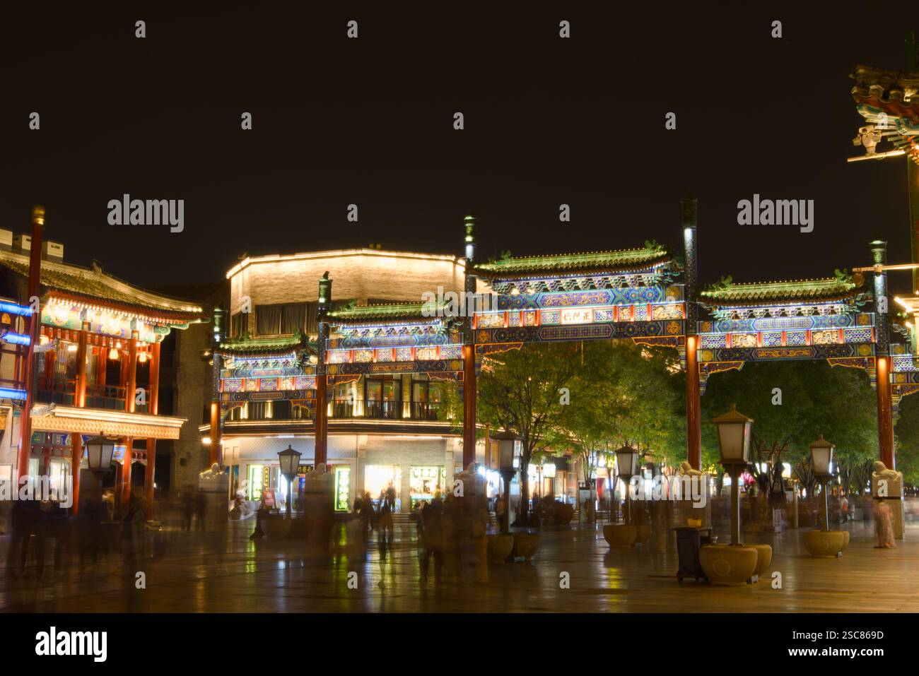 Negozio cinese di strada Foto Stock