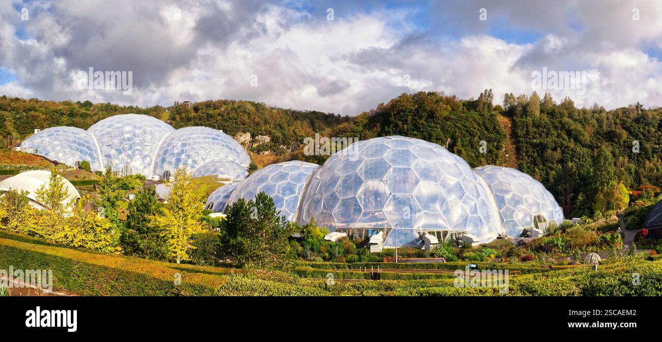 Progetto Eden, Cornovaglia. REGNO UNITO Foto Stock