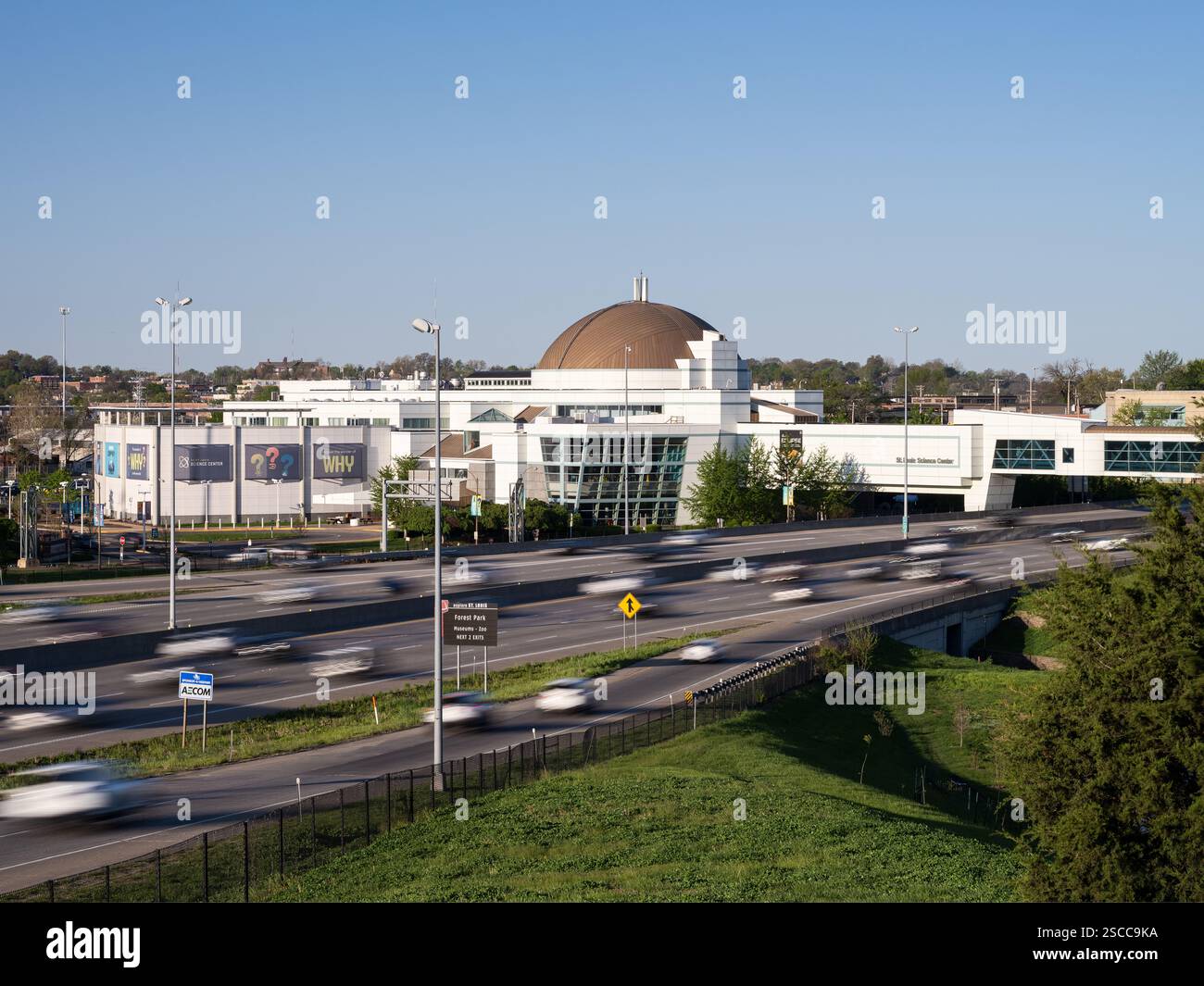 St. Louis Science Center, posizione: St. Louis, Missouri, architetto: Verner Johnson Foto Stock