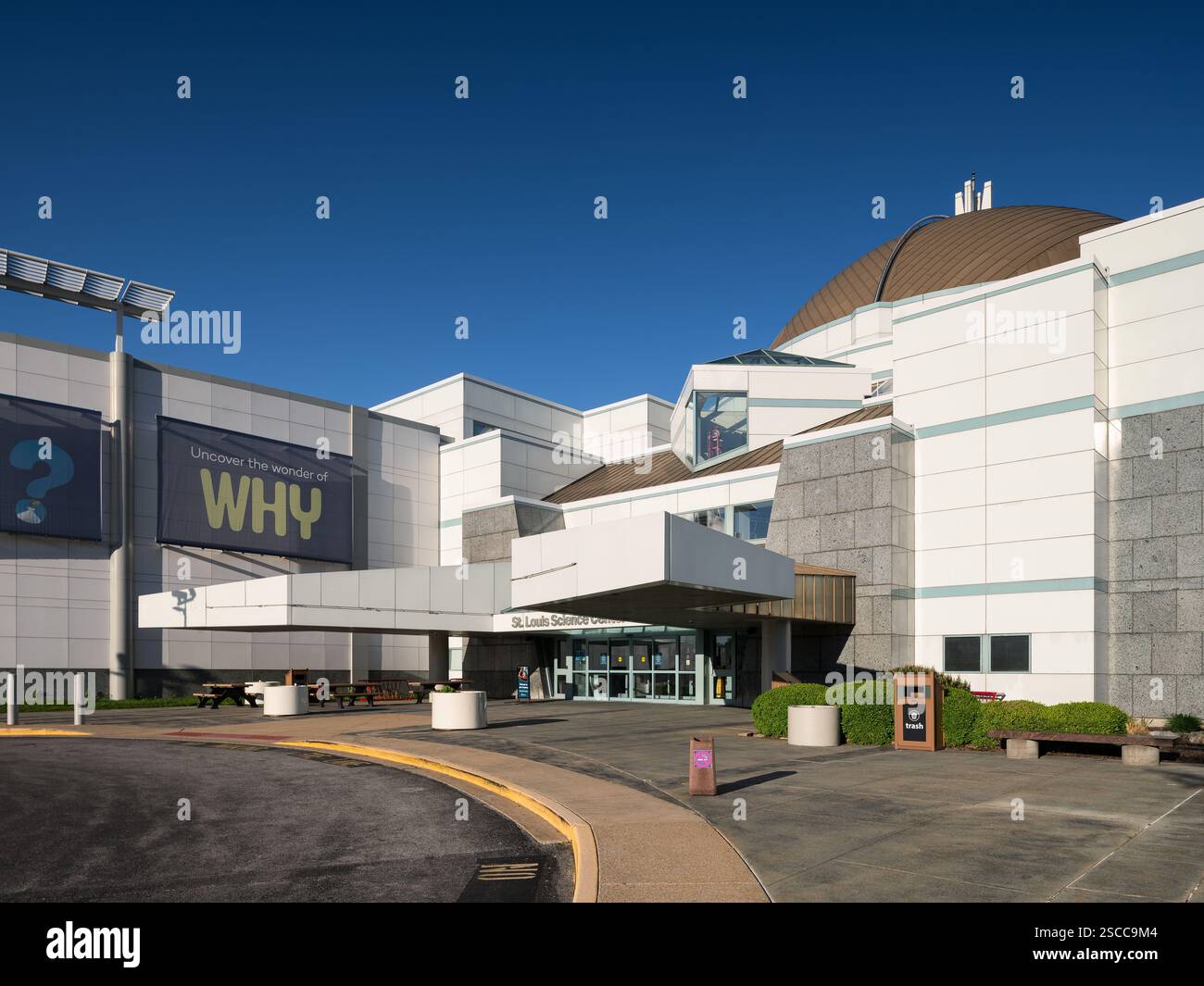 St. Louis Science Center, posizione: St. Louis, Missouri, architetto: Verner Johnson Foto Stock