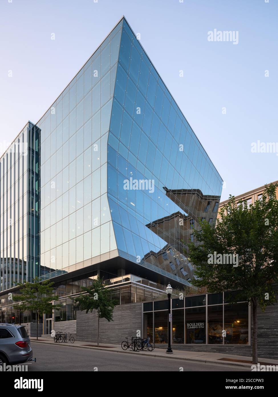 25 West Main, posizione: Madison, WISCONSIN, architetto: Valerio DeWalt Train Foto Stock