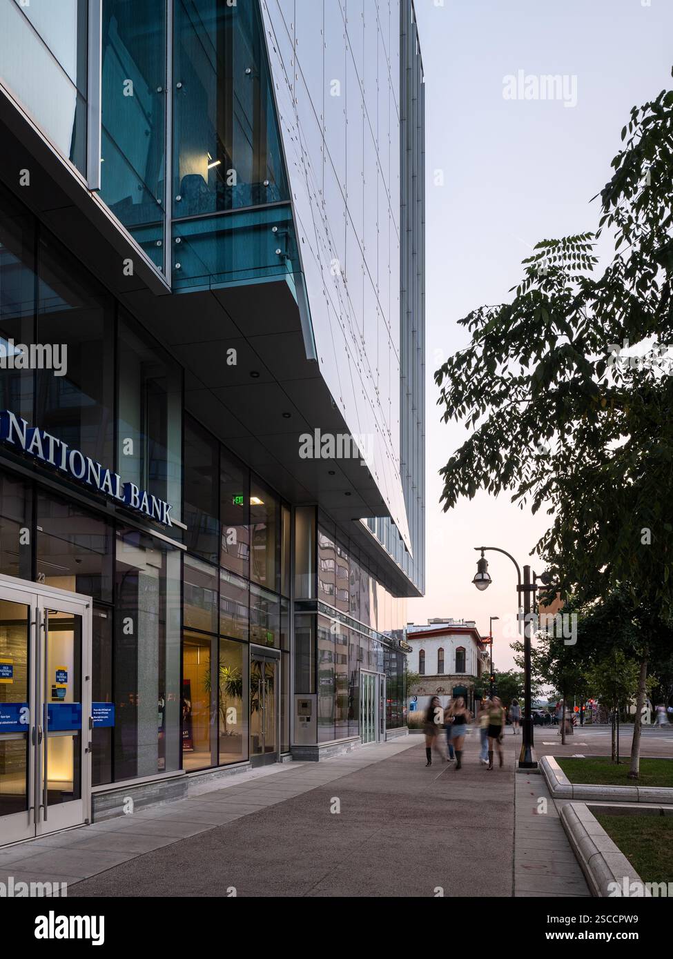 25 West Main, posizione: Madison, WISCONSIN, architetto: Valerio DeWalt Train Foto Stock