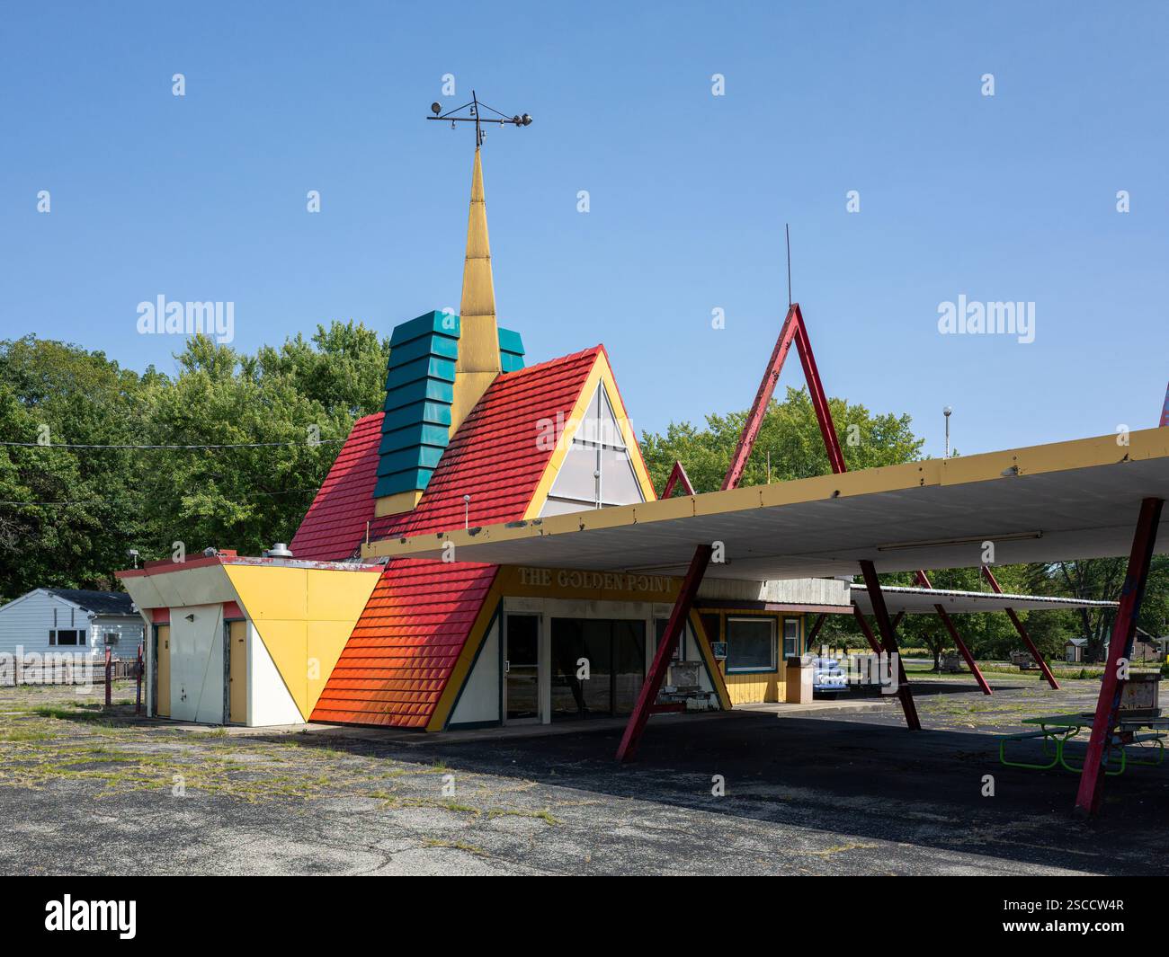 Golden Point Drive-in, località: Beloit WI, architetto: Barancik, Conte & Associates Foto Stock