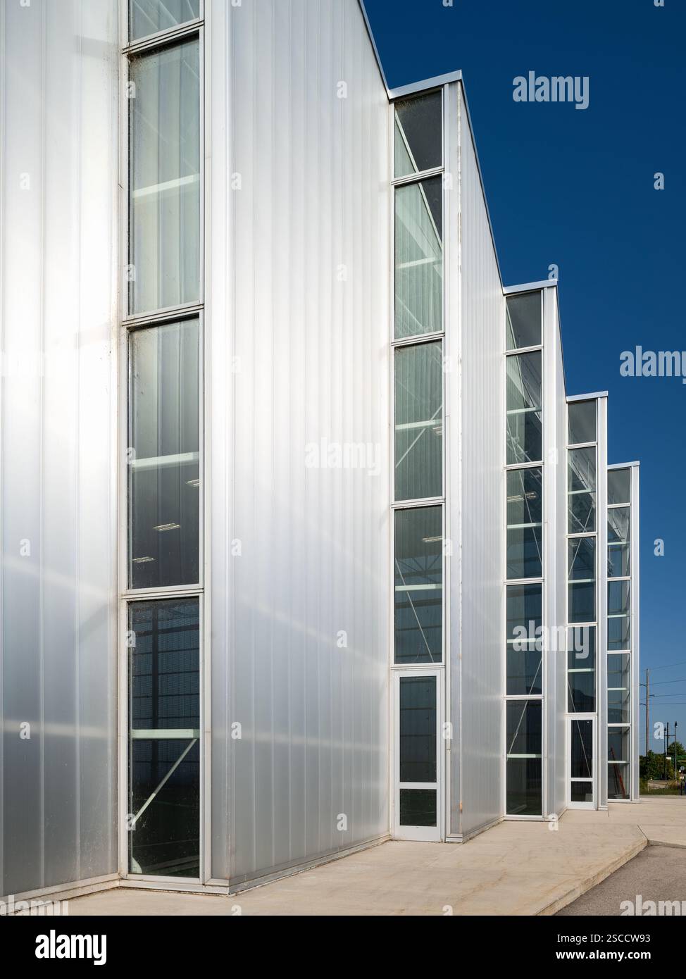 Beloit College Powerhouse, ubicazione: Beloit WI, architetto: Studio Gang Foto Stock