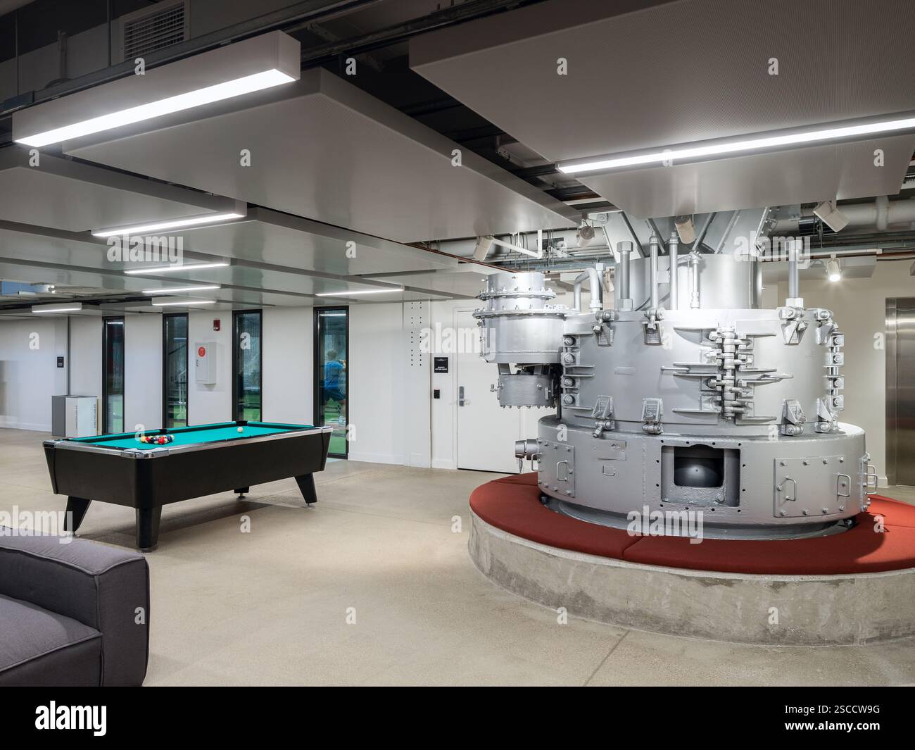 Beloit College Powerhouse, ubicazione: Beloit WI, architetto: Studio Gang Foto Stock
