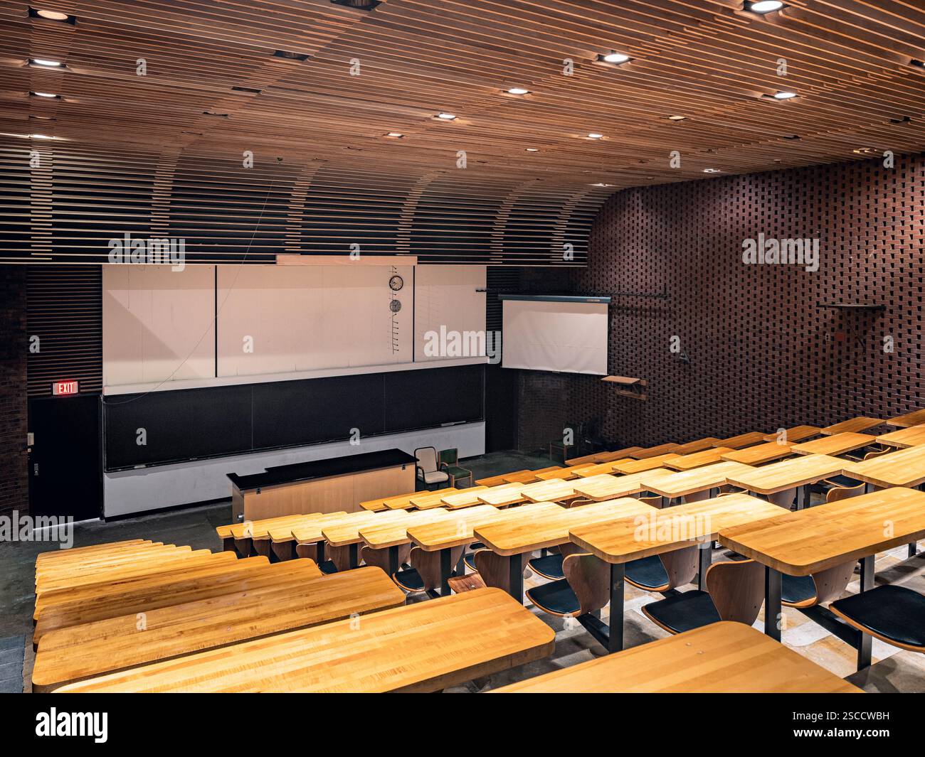 Beloit College Oscar G. Mayer Hall, sede: Beloit WI, architetto: Harry Weese Associates Foto Stock