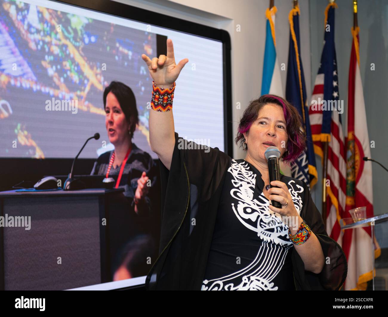 El Merequetengue, luogo: Washington DC Foto Stock