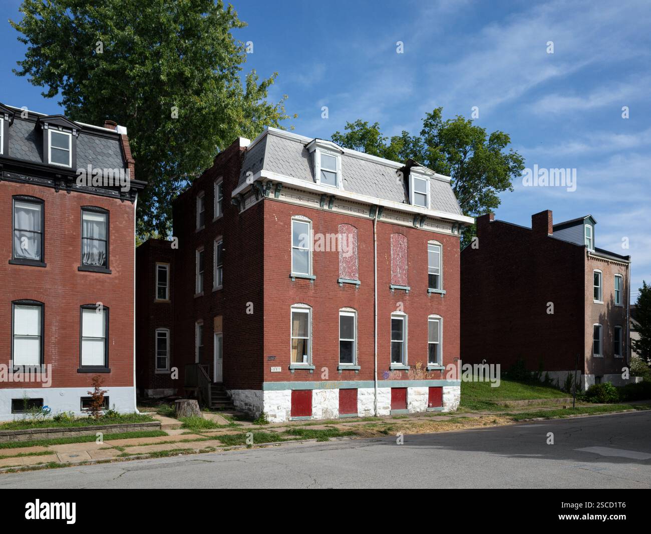 Quartiere di Benton Park, posizione: St. Louis, Missouri Foto Stock