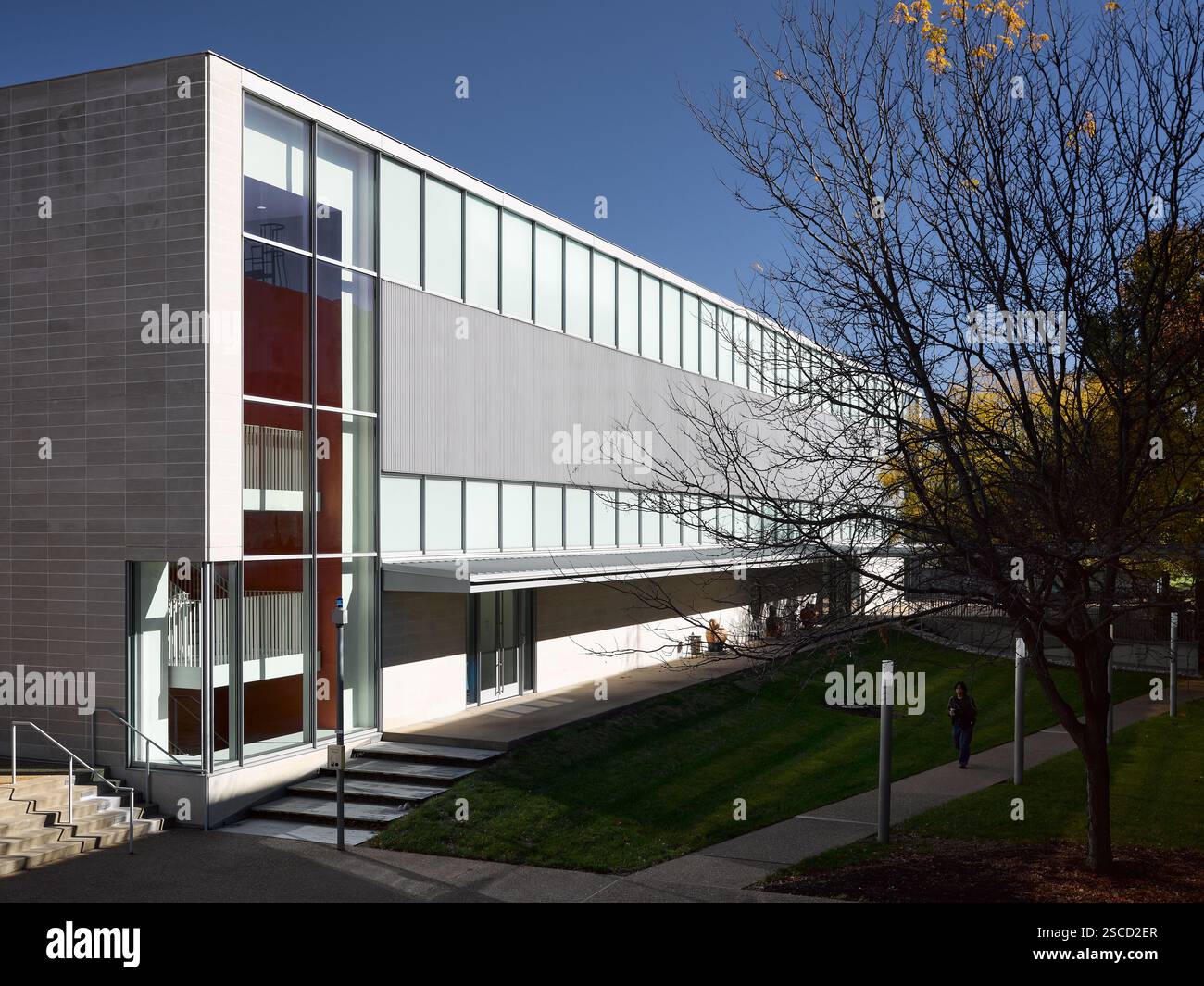 Walker Hall, ubicazione: St. Louis, Missouri, architetto: Fumihiko Maki Foto Stock