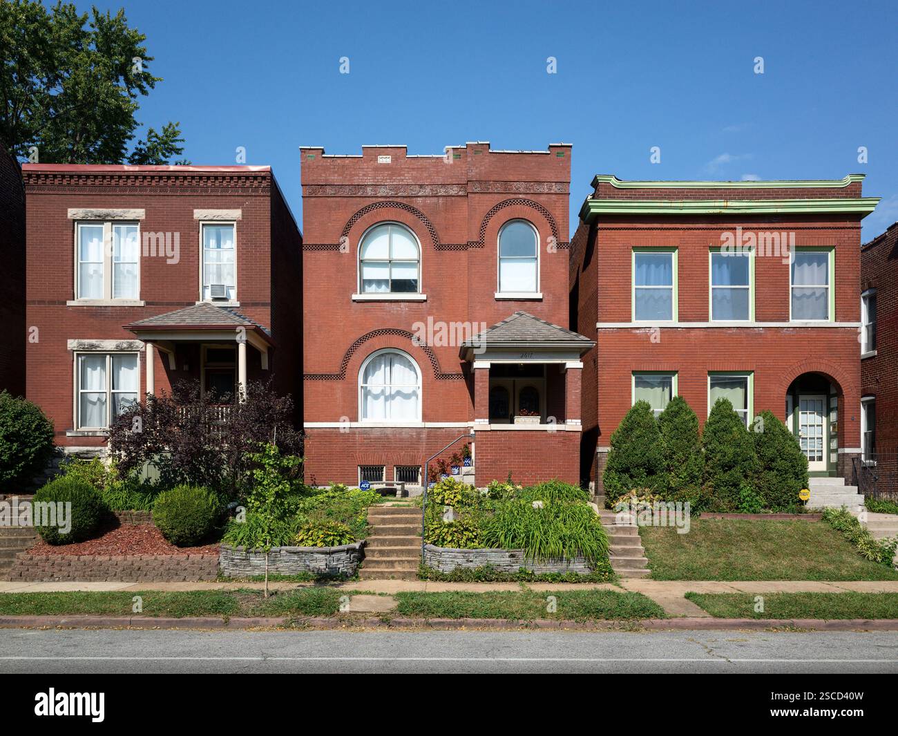 Quartiere Tower Grove East, posizione: St. Louis, Missouri Foto Stock