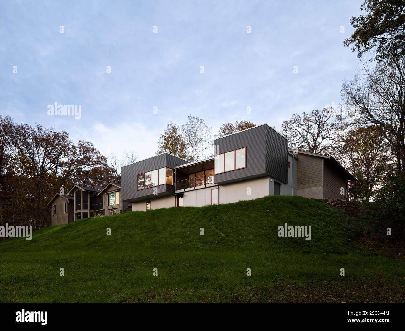 Monty Residence, ubicazione: St. Louis County, Missouri, architetto: Studio Lark Foto Stock