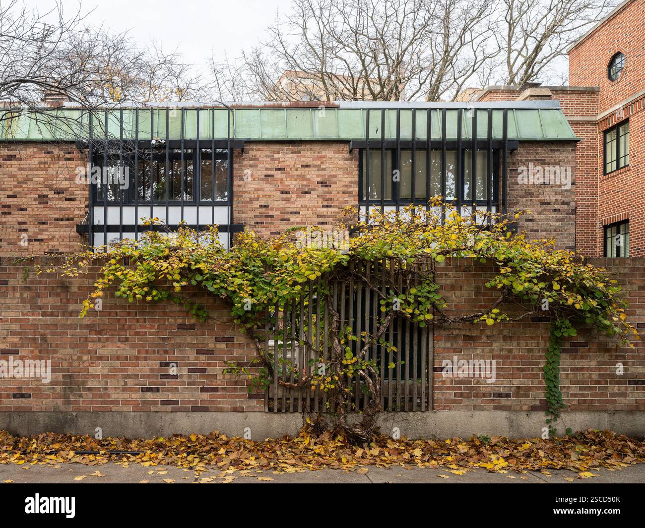 Hawthorne Court Townhouses, ubicazione: Chicago, Illinois, architetto: Ralph David Anderson Foto Stock